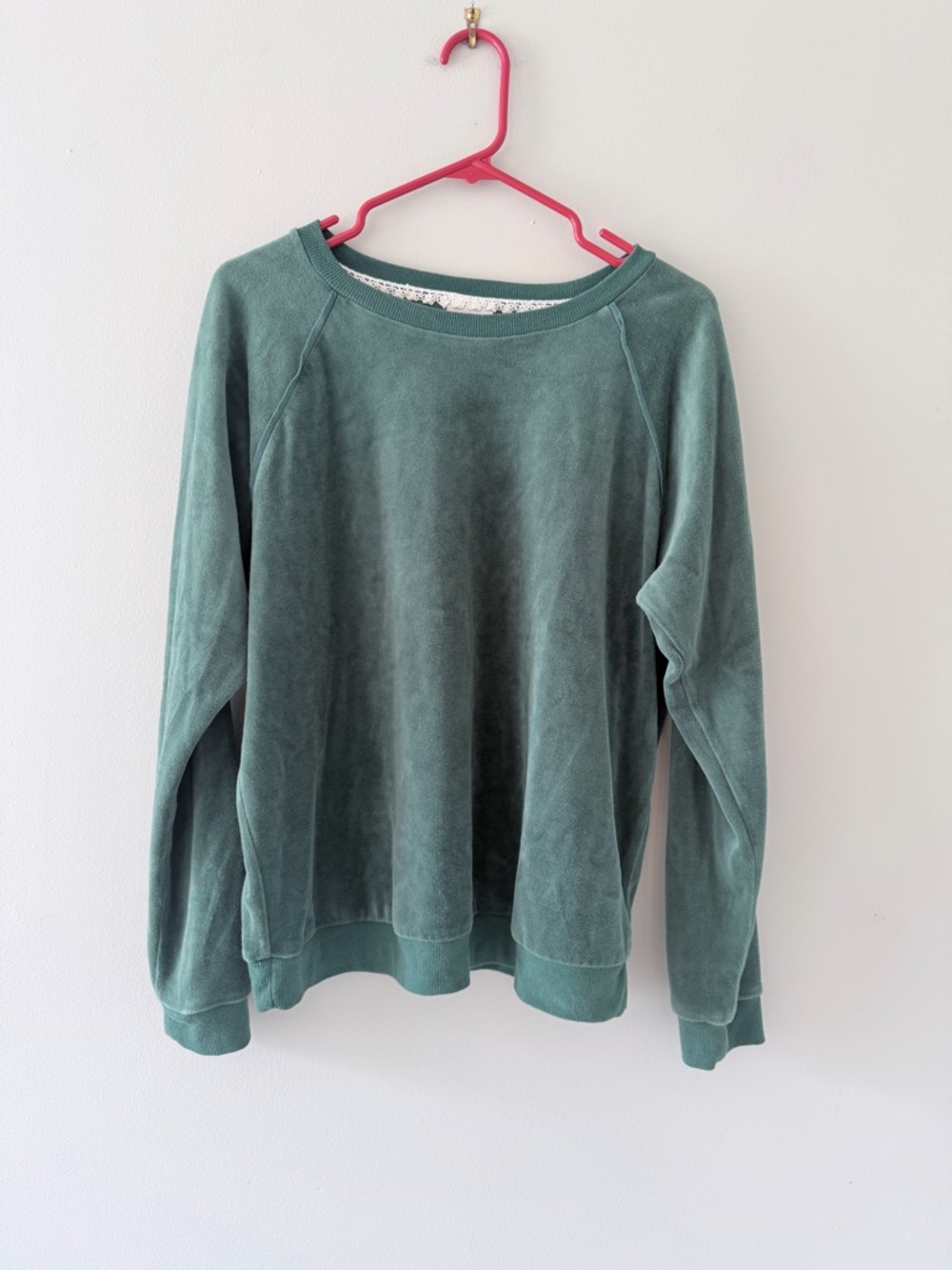 Knox Rose Teal Green Crewneck Sweatshirt
